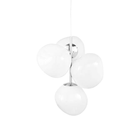 Suspension Melt Chandelier Mini blanc / LED - Ø 54 x H 63 cm - Tom Dixon