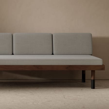 Canapé droit Mid / 3 places - L 200 cm - KANN DESIGN