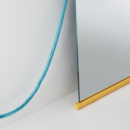 Miroir à poser Ecco verre multicolore / L 66 x H 205 cm - Glas Italia