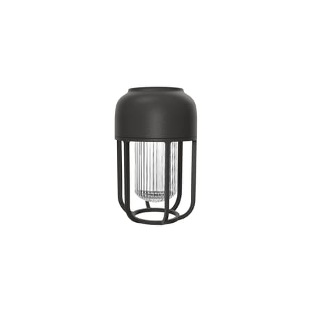 Outdoor-Solarlampe Light N°1 metall schwarz / LED - Inklusive Induktionsladegerät - Houe