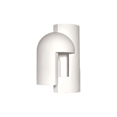 Outdoor-Wandleuchte Soul Story 1 LED - Outdoor stein weiß / Beton - DCW éditions