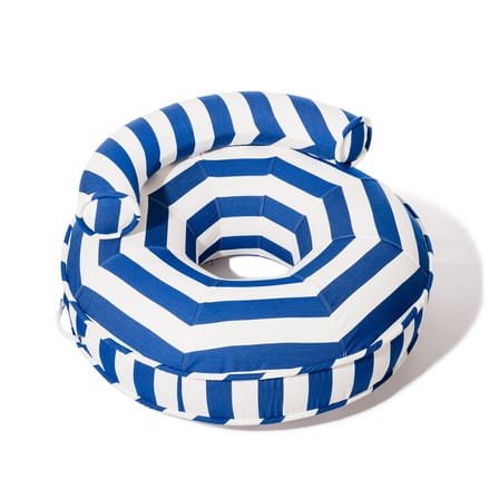 Pouf d'extérieur flottant Canvas tissu bleu - BUSINESS & PLEASURE