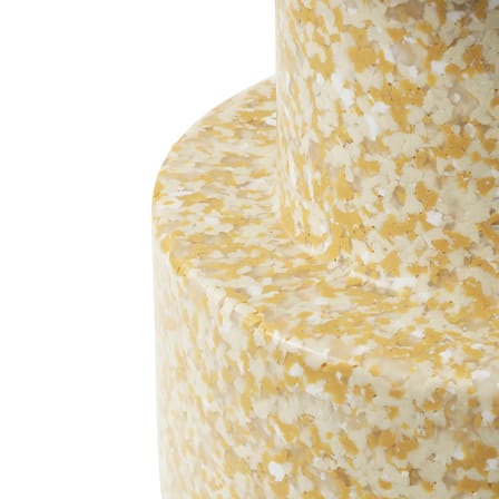 Sgabello Bit materiale plastico giallo / H 42 cm - Riciclato - Normann Copenhagen