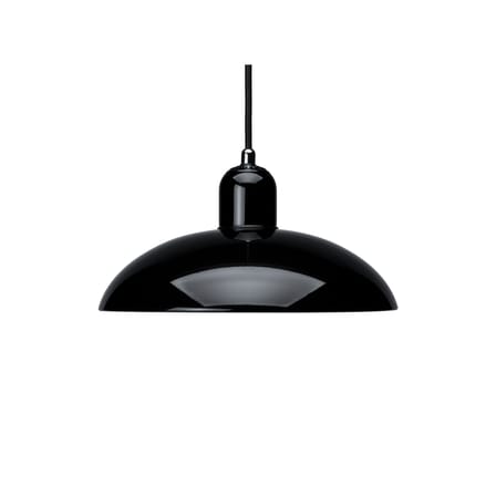 Suspension Kaiser Idell métal noir / Ø 28,5 cm - Réédition 1930 - Fritz Hansen