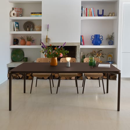 Table rectangulaire Calvi INDOOR / 195 x 95 cm - Plateau FENIX® / 8 personnes - Fermob