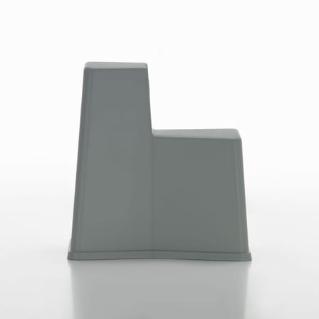 Tabouret Stool-Tool plastique gris / Multifonction - Vitra