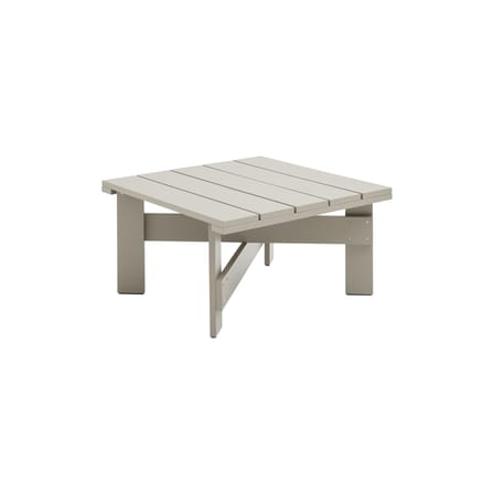 Tavolino Crate Outdoor legno beige / Gerrit Rietveld, 1934 - 75,5 x 75,5 x H 40 cm - Hay