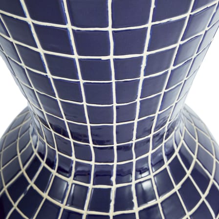Vase Hamam Large céramique bleu / Ø 36 x H 62 cm - POLSPOTTEN