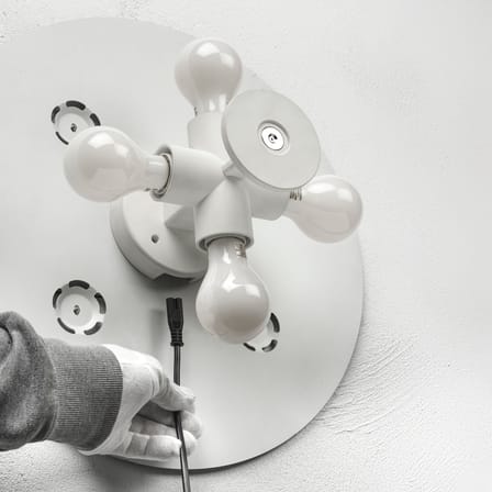 Accessoire / Câble secteur pour appliques Maap, L 400 cm - Flos