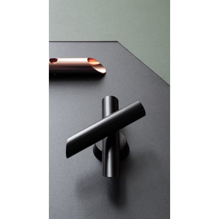 Applique Tubes 2 métal noir / LED - Orientable - Nemo