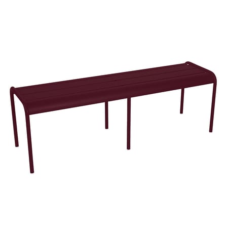 Banc Luxembourg métal violet 3/4 places / L 145 cm - Aluminium - Fermob