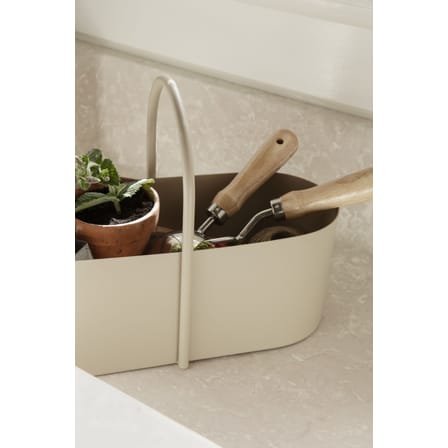 Cestino Grib metallo beige - Ferm Living
