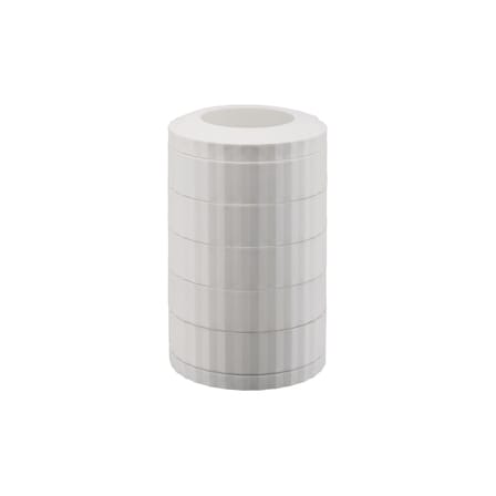 Plissé Coffee capsules distributor plastic material white / For 40 capsules - Alessi