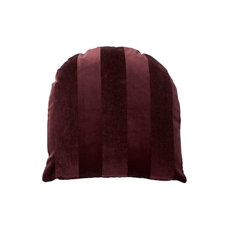 Cuscino Arcus tessuto rosso / 50 x 50 cm - Velluto - AYTM