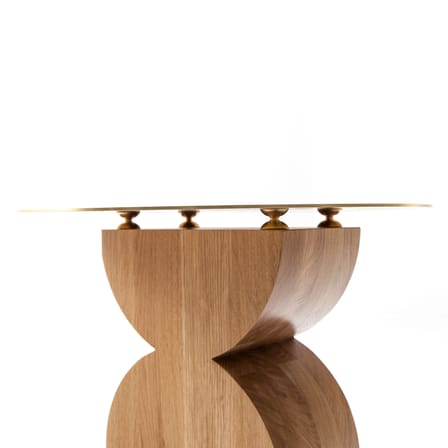 Constantin End table metal / Ø 48 x H 59 cm - Studio Simon, 1971 - CASSINA