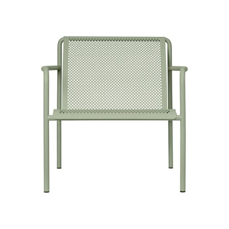 Fauteuil bas Dapple métal vert - Ferm Living