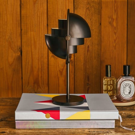 Lampe extérieur sans fil rechargeable Multi-Lite métal noir / Louis Weisdorf, 1972 - Gubi