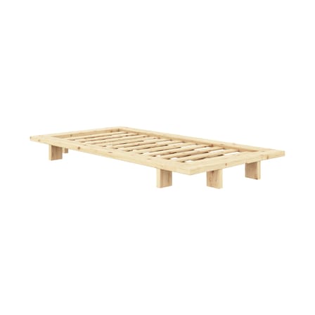 Lit 1 place Japan bois naturel / Pour matelas 90 x 200 cm - KARUP