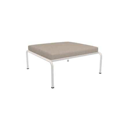 Outdoor-Hocker Avon metall textil beige - Houe