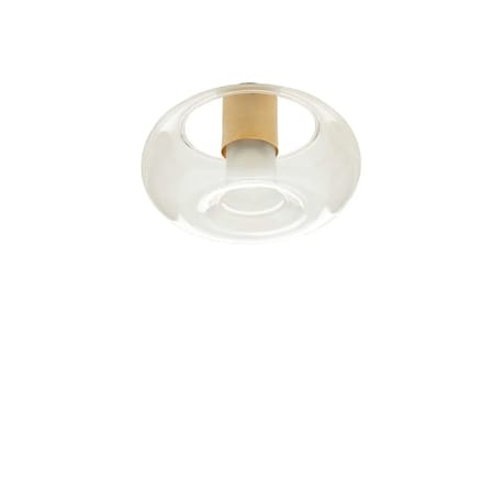 Applique Fontanella Large verre transparent / Plafonnier - Ø 40 cm - Fontana Arte