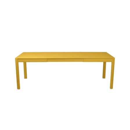 Ribambelle Extending table metal yellow / L 149 to 234 cm - 6 to 10 people - Fermob