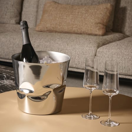 Seau à champagne Compressioni métal / Ø 24 x H 23.2 cm - Alessi