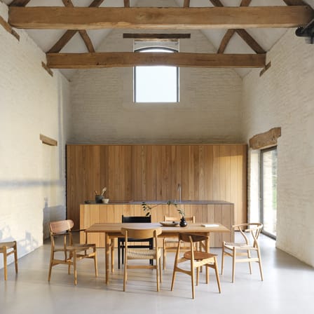 Sedia CH33T legno naturale / Hans J. Wegner, 1957 - CARL HANSEN & SON