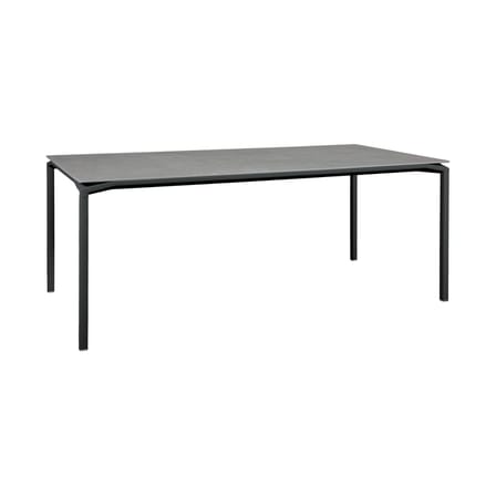 Table rectangulaire Calvi Minérale / 195 x 95 cm (8 personnes) - Plateau Dekton (aspect pierre) - Fermob
