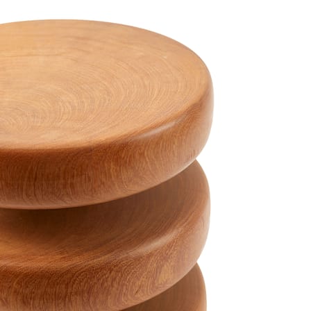 Tabouret Gouda bois naturel - POLSPOTTEN