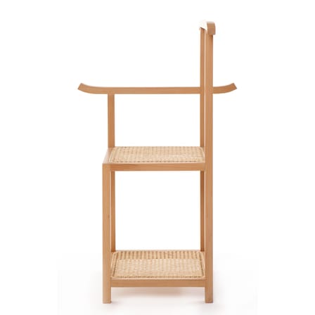 Valet Majordomo fibre végétale bois naturel / Chaise - cannage - Wiener GTV Design