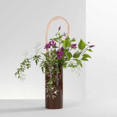 Vase Découpage - Boucle céramique multicolore / Bouroullec, 2020 - Vitra