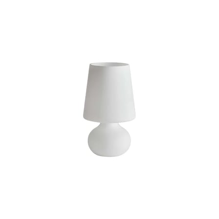 Vase Fontana verre blanc / Ø 10,5 x H 18,2 cm - Soufflé bouche - Fontana Arte