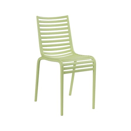 Chaise empilable PIP-e plastique vert / Philippe Starck, 2010 - Driade