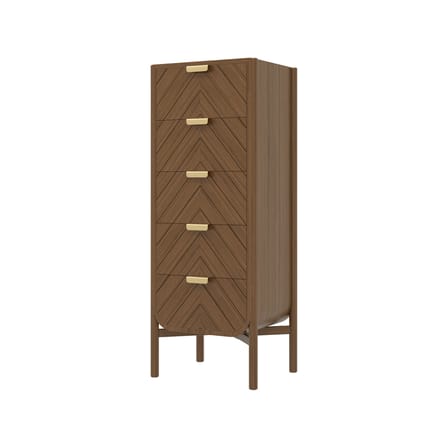 Marius Chiffonier natural wood / L 50 x H 130 cm - Hartô