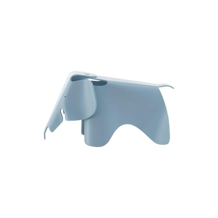 Décoration Eames Elephant RE (1945) bleu / Small - L 39 cm / Plastique recyclé - Vitra