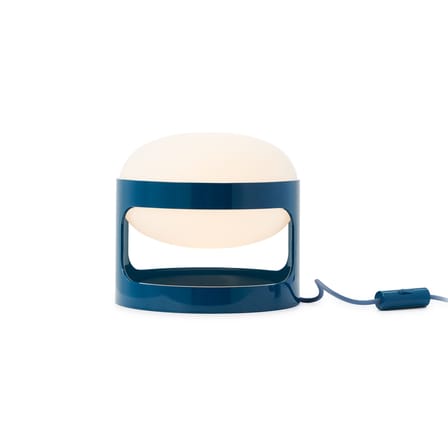 Lampe de table KD28 plastique bleu / Joe Colombo, 1967 - Recyclé - Kartell