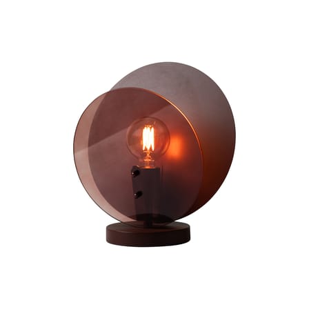 Lampe de table Toledo verre marron - It's about Romi
