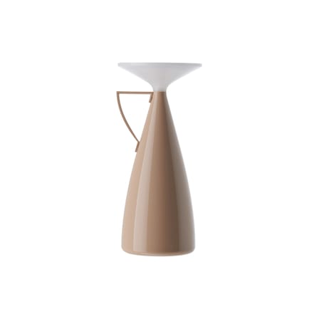 Lampe sans fil rechargeable Camomille LED beige / By Philippe Starck - Recyclé - Kartell
