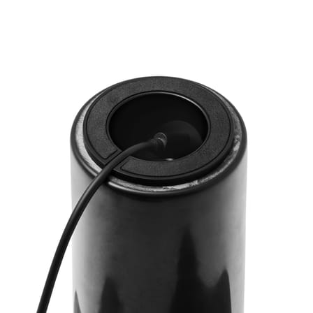 Lampe sans fil rechargeable Kizu LED marbre noir / Base marbre - H 24 cm - NEW WORKS