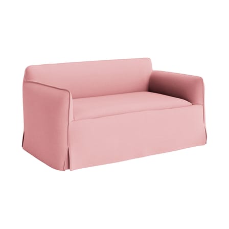 Divano 2 posti Mimi tessuto rosa / L 160 cm - Hay