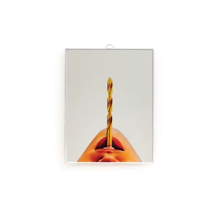 Miroir Toiletpaper plastique multicolore / Drill  -  Small H 23 cm - Seletti