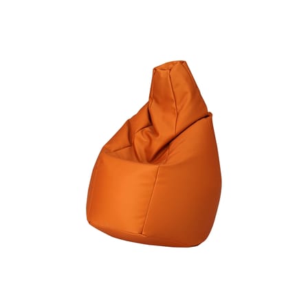 Pouf d'extérieur Sacco Outdoor Medium orange / 68 x 68 cm - Réédition 1968 - Zanotta