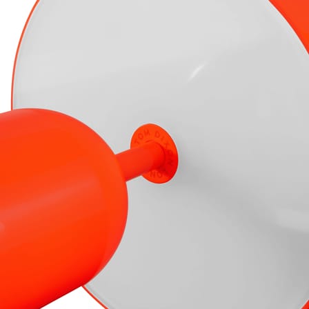 Schnurlosleuchte Bell LED plastikmaterial orange - Tom Dixon