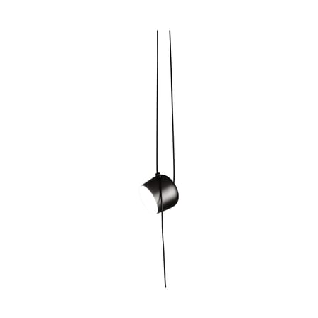 Suspension AIM Small métal noir LED  - Ø 17 cm - Flos