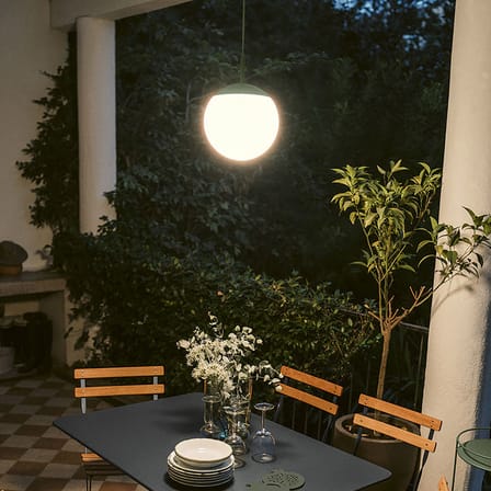 Suspension Mooon! LED / Sphère verre - Bluetooth - Ø 25 cm - Fermob