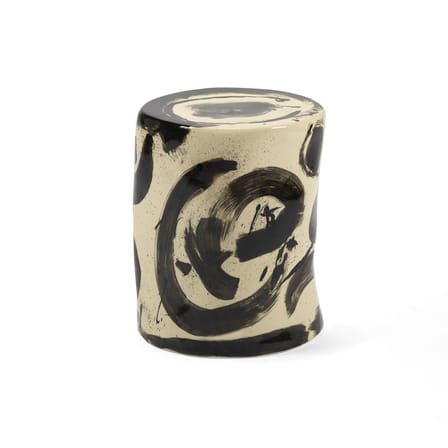 Table d'appoint Pawn Sophia 06 céramique beige / Ø 27 x H 34 cm - Serax