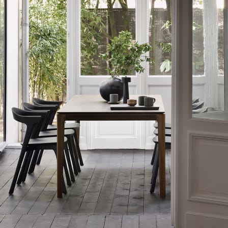 Table rectangulaire Bok bois marron / 160 x 80 cm - 6 personnes - Ethnicraft