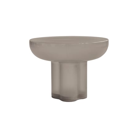 Tavolino Crown Low vetro grigio / Ø 55 x H 41 cm - 101 COPENHAGEN