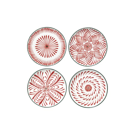 Set de 4 assiettes à dessert Bazaar/ Ø 21 cm - Serax