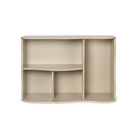 Bibliothèque enfant Slope bois beige / 66 x H 95 cm - Ferm Living